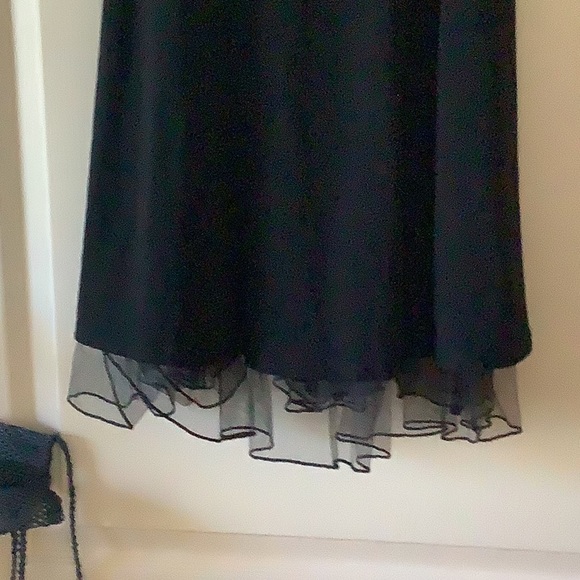 PROM or wedding dress by JODI KRISTOPHER size (S) black crinoline sequin… - Picture 10 of 16